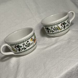 SPIGARELLI COLLEZIONE FRUTTI DI BOSCO Coffee/ Soup Mugs X2